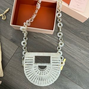 CULT GAIA'S ARK NANO BELT BAG PEARL